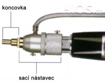 Elektrický momentový šroubovák BLQ-5000 HEX ESD / antistatický - části sací hlavy