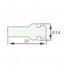 Elektrický momentový šroubovák BLQ-5000 HEX ESD / antistatický - parametry sací hlavy standardního typu